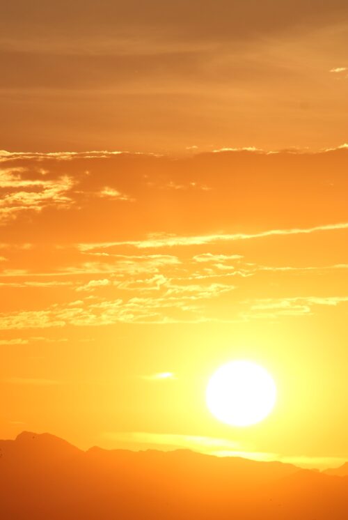 夕焼け
